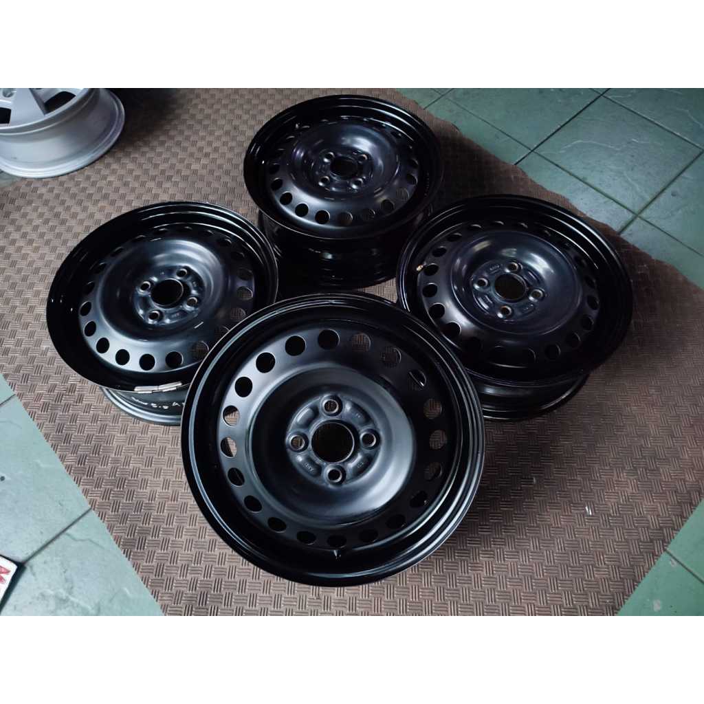 Velg kaleng mobilio R15 black retro edition