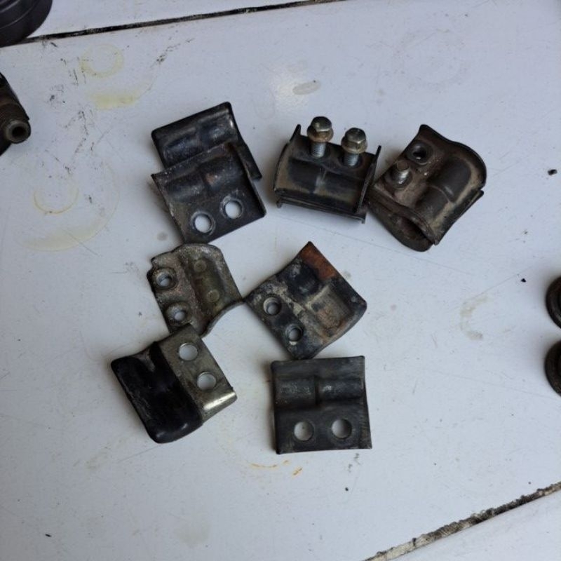 klem selang rem klx original copotan motor