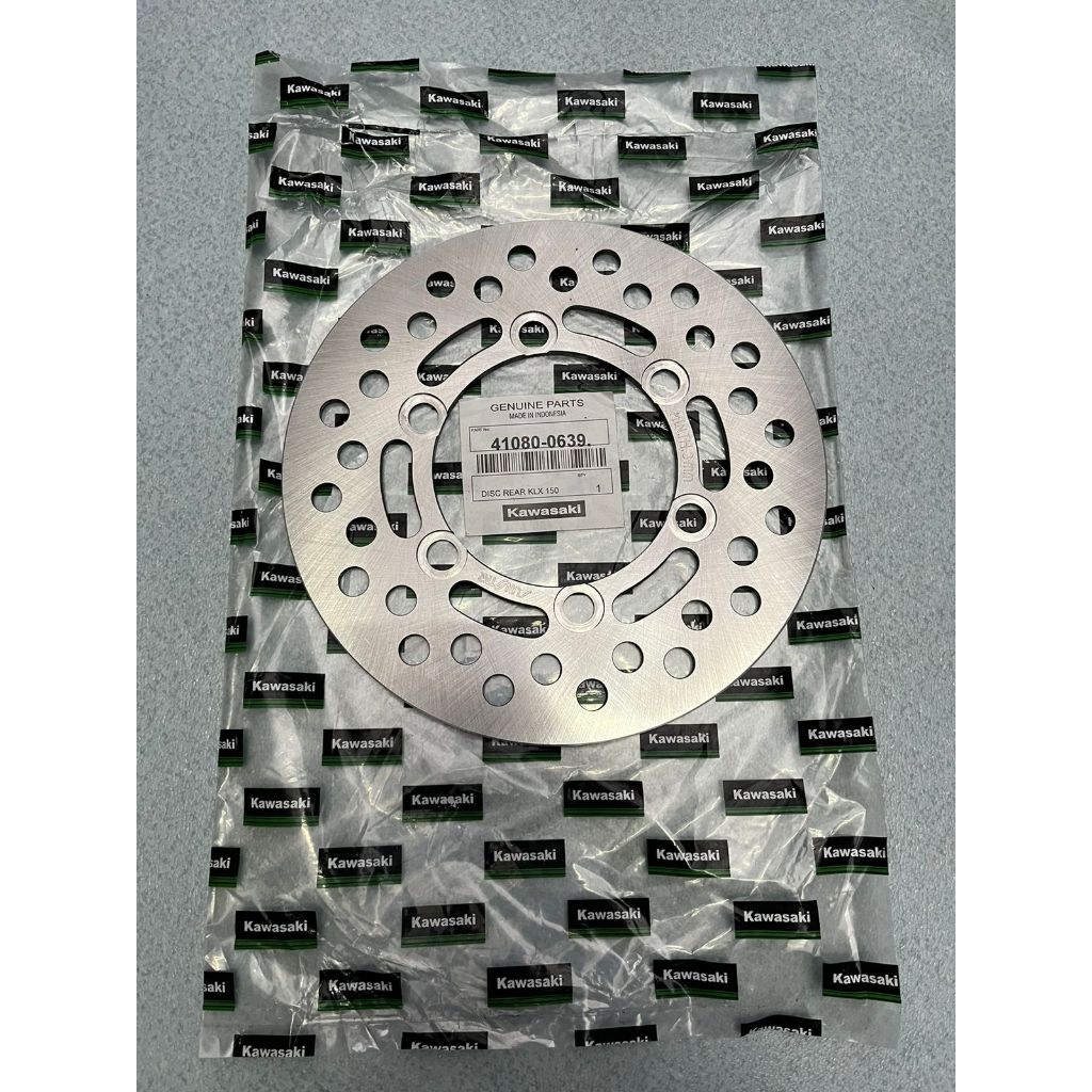 piringan cakram belakang klx original kawasaki klx150