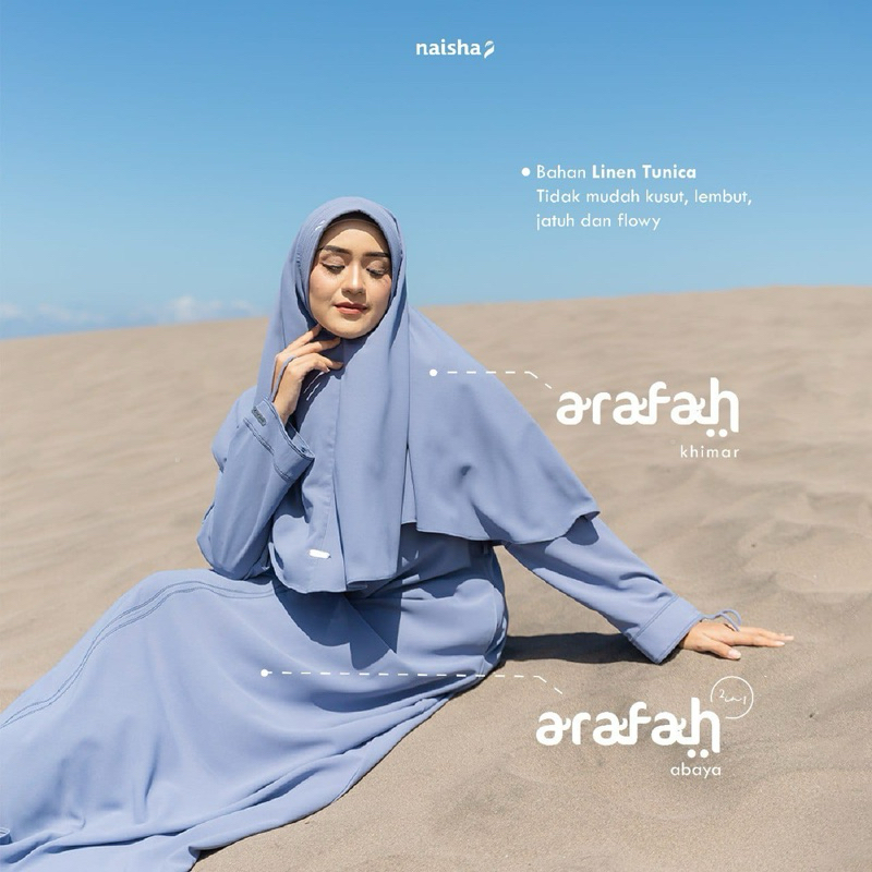 Arafah Dress (Gamis Abaya Arafah)