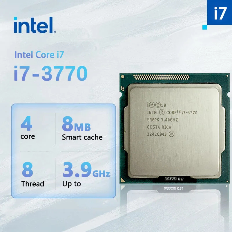 Processor Intel Core i7 3770 Tray Prosesor CPU
