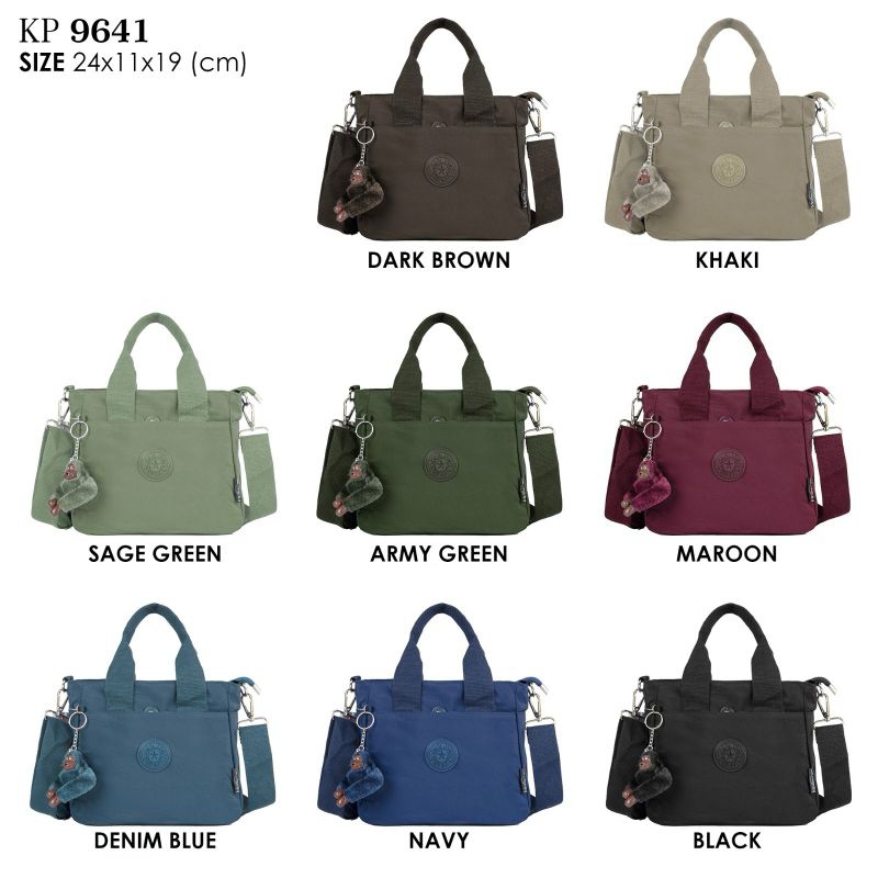 miracleshop - TAS WANITA KP 9641 / TAS HANDBAG KP 9641/ TAS HANDBAG + SELEMPANG