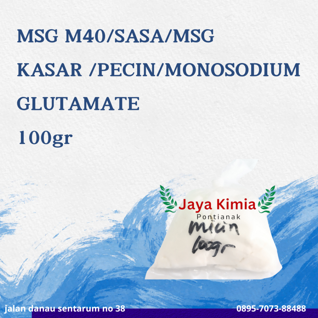 

MSG M40/SASA/MSG KASAR /PECIN/MONOSODIUM GLUTAMATE M40 MEIHUA 100gr