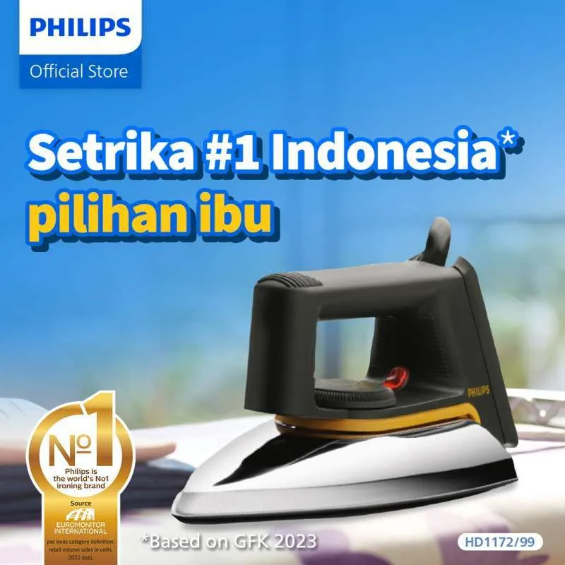 Philips HD 1172 Setrika DIJAMIN ORI