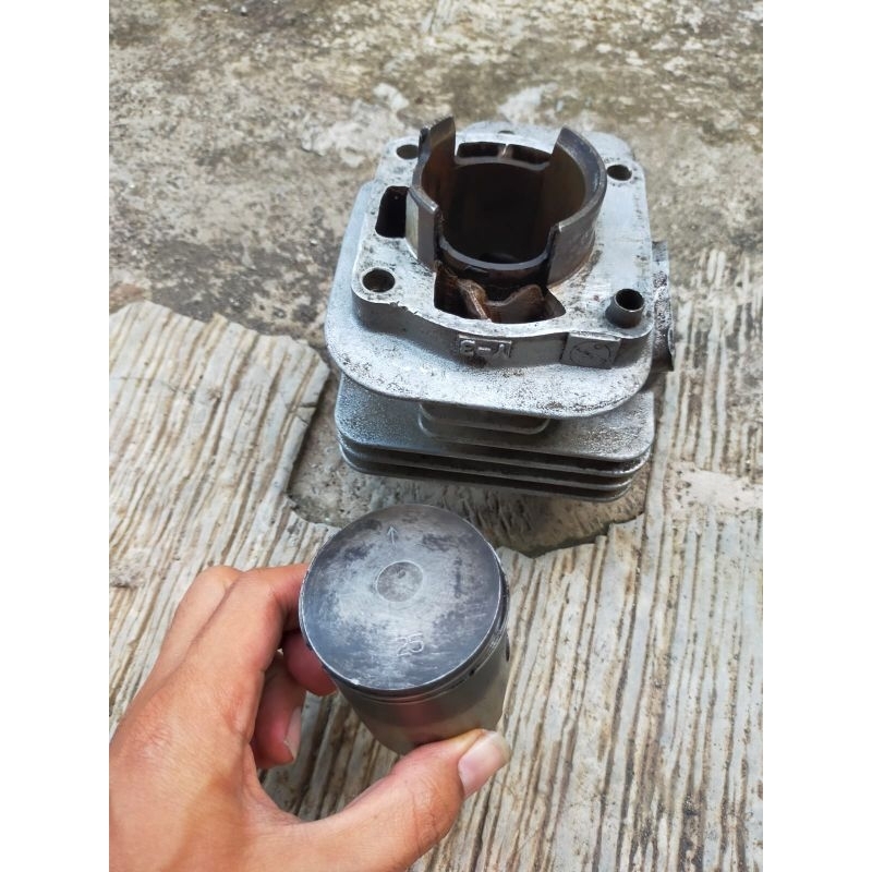 Liner Boring Cylinder Silinder Blok Y3 Y 3 Y-3 Yamaha F1zr F1sr Fis R Foswan Force 1 One OS 25 Borin