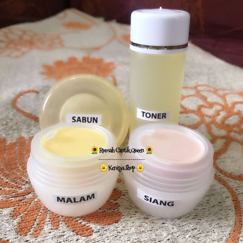 CREAM MUTIARA BANDUNG PAKET EKONOMIS | KRIM BANDUNG | WHITENING | PEMUTIH WAJAH | kenisya shop