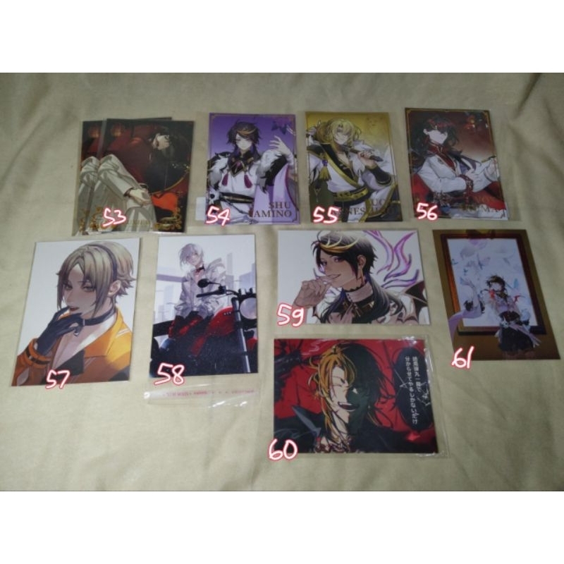 [READY STOCK] FANMERCH UNOFFICIAL VTUBER NIJISANJI LUXIEM SHOTO MYSTA VOX IKE SHU LUCA CLEARANCE SAL