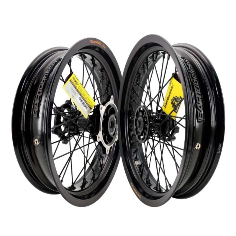BARTUBELESS TAKASAGO EXCEL ASIA VELG SET 17 X 300 DAN 350 UNTUK WR 155 KLX 150 CRF 150