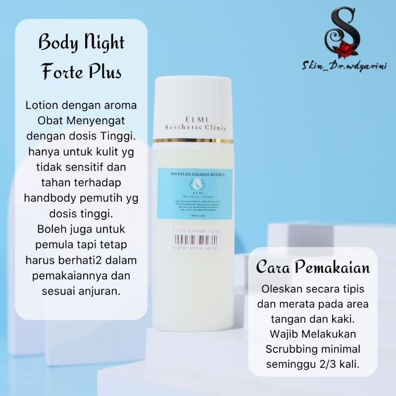 ❤️ELMI❤️FORTE PLUS | LOTION MALAM FORTE PLUS | DR WIDYA | DR WIDYARINI | LOTION FORTE PLUS DR WIDYAR