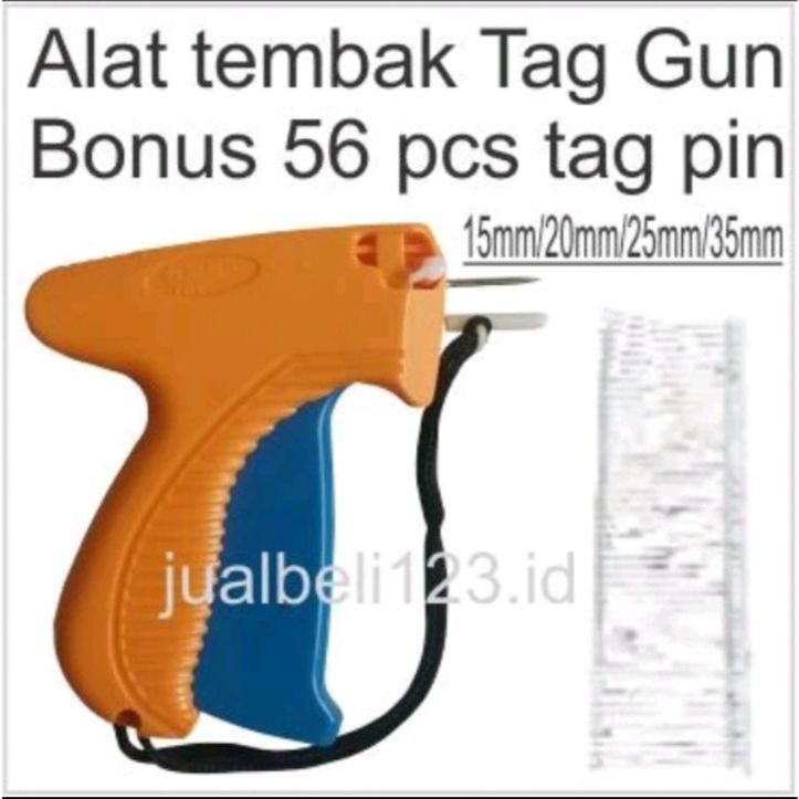 

Alat Tembak Tag Gun bonus 56pcs isi Tag Pin