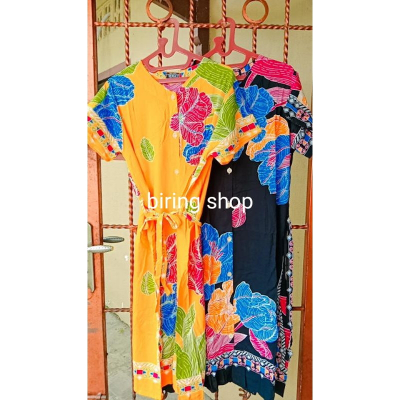 Daster Wanita Ukuran Standar Bermotif Merk/Brand Hengky