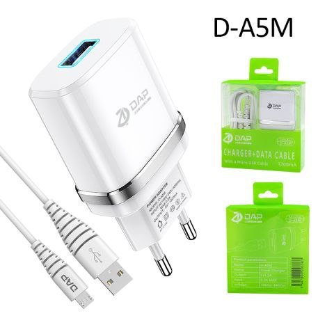 CHARGER DAP D-A5M | TRAVEL CHARGER | CHARGER MURAH | FAST CHARGE | TERLARIS