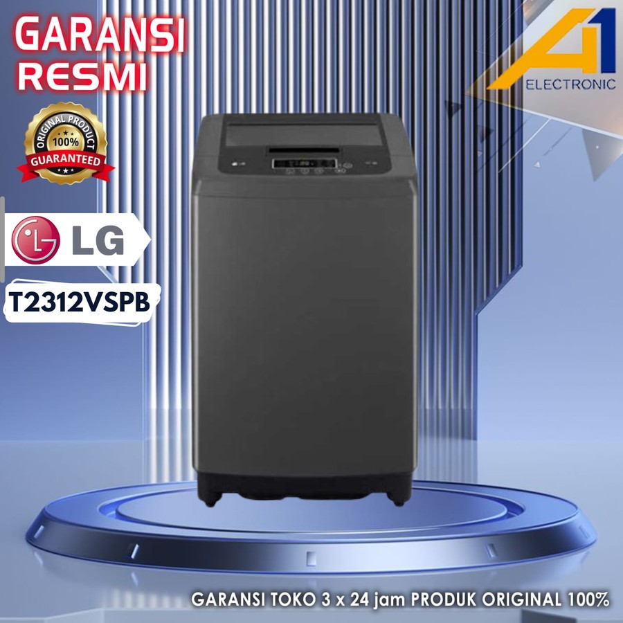 LG Mesin cuci Top Loading 12 KG T2312VSPB
