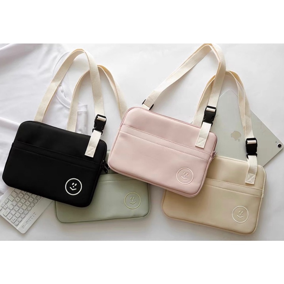 KODE X86C Tas Laptop  Macbook Selempang 11 12 13 inch