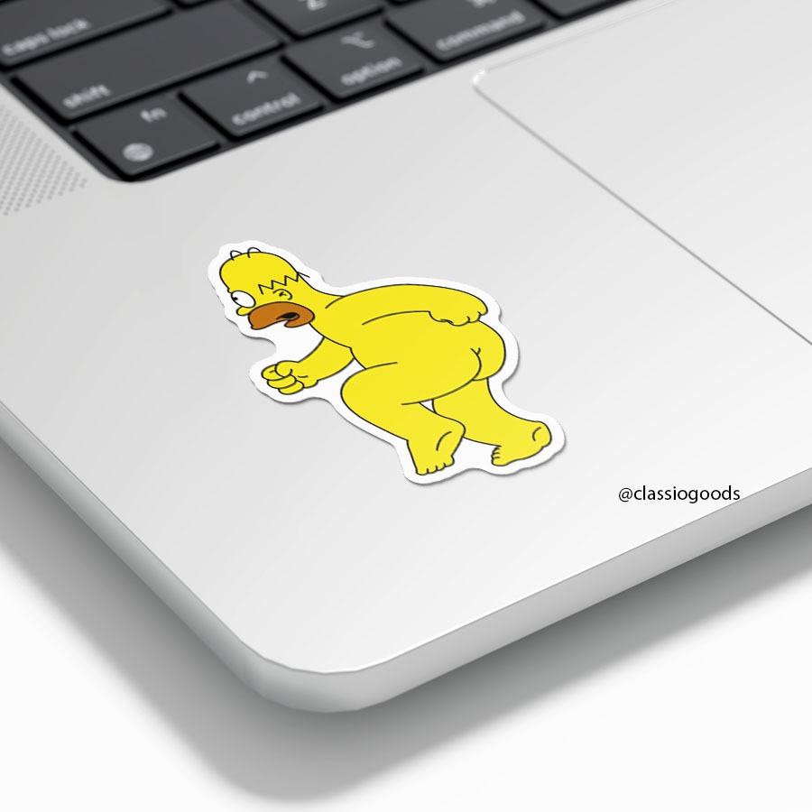 

Sticker Tempel "Naked Homer