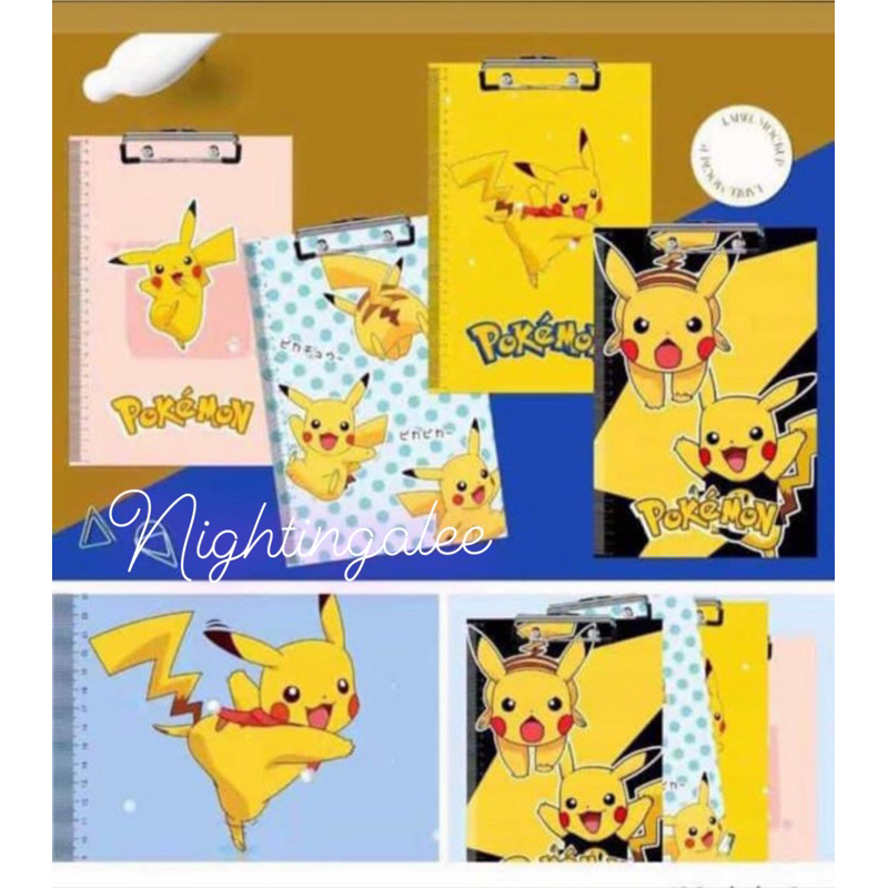 

Papan Jalan POKEMON PIKACHU/papan ujian/alas ujian/clip board/clipboard