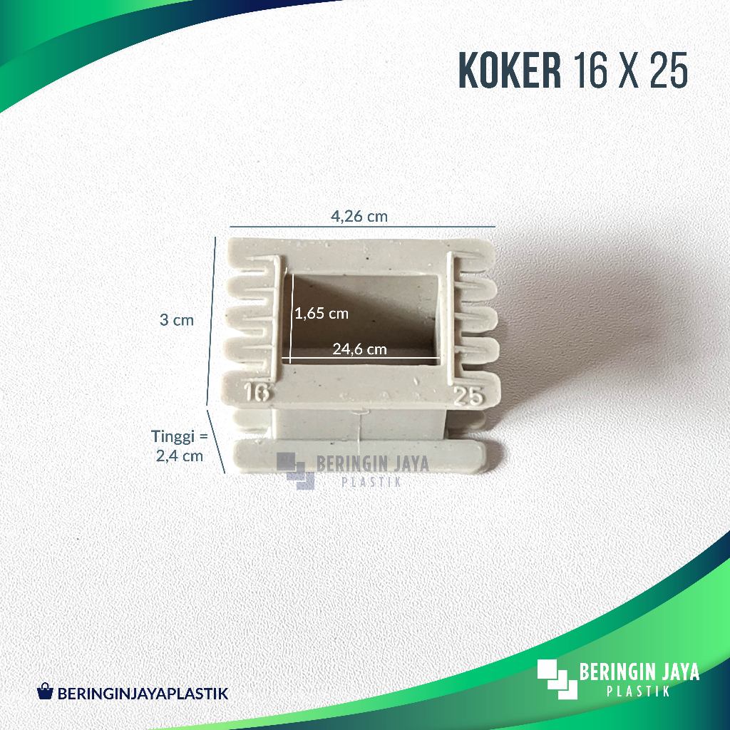 Koker Trafo Kotak 16x25 / Bobin Bobbin Dudukan Besi Plat Keren Kern Travo Tahan Panas Bahan Plastik 