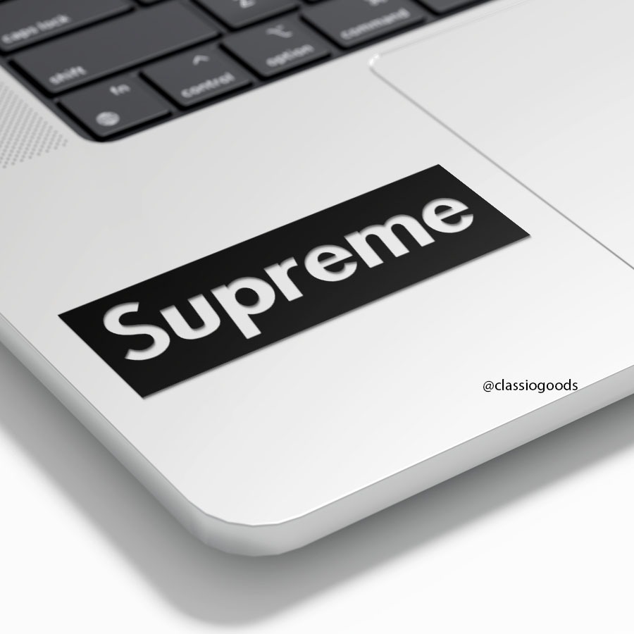 

Sticker Tempel "Supreme Black