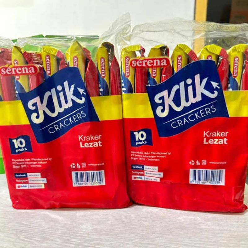 

Serena klik crackers l biskuit keju l biskuit Serena/ 1pack