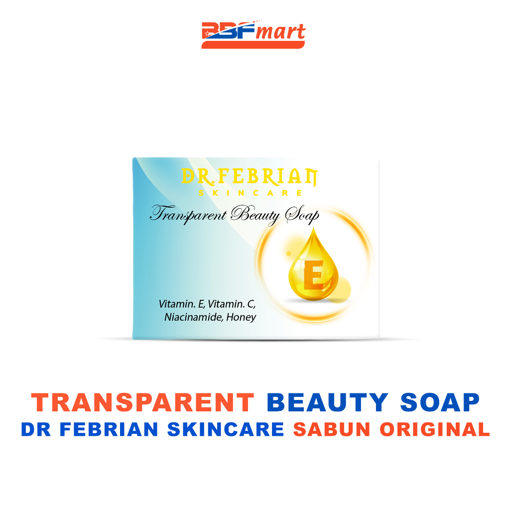 Dr Febrian Skincare Transparent Beauty Soap Original