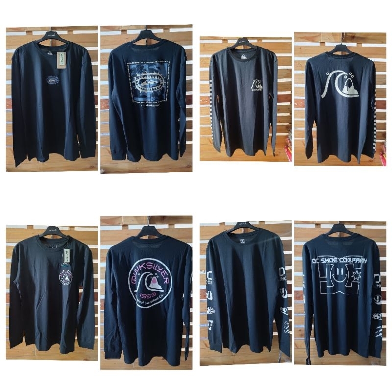 Baju QUIKSILVER ORIGINAL SIZE M longsleve , 100 % new n original