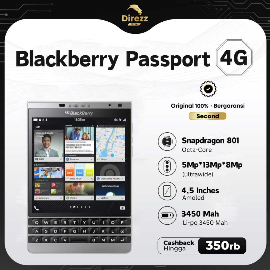 Blackberry passport second