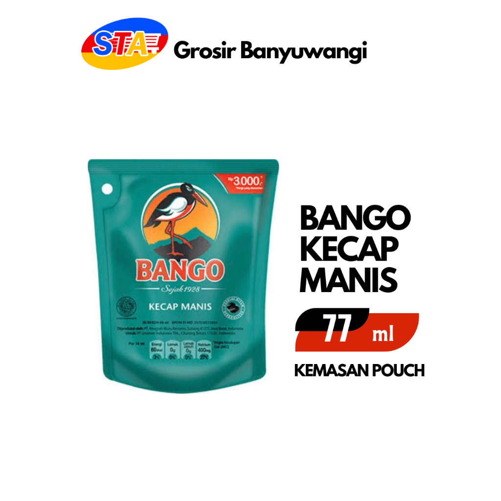 

[JATIM] KECAP BANGO KEMASAN 3000 | KECAP MANIS POUCH