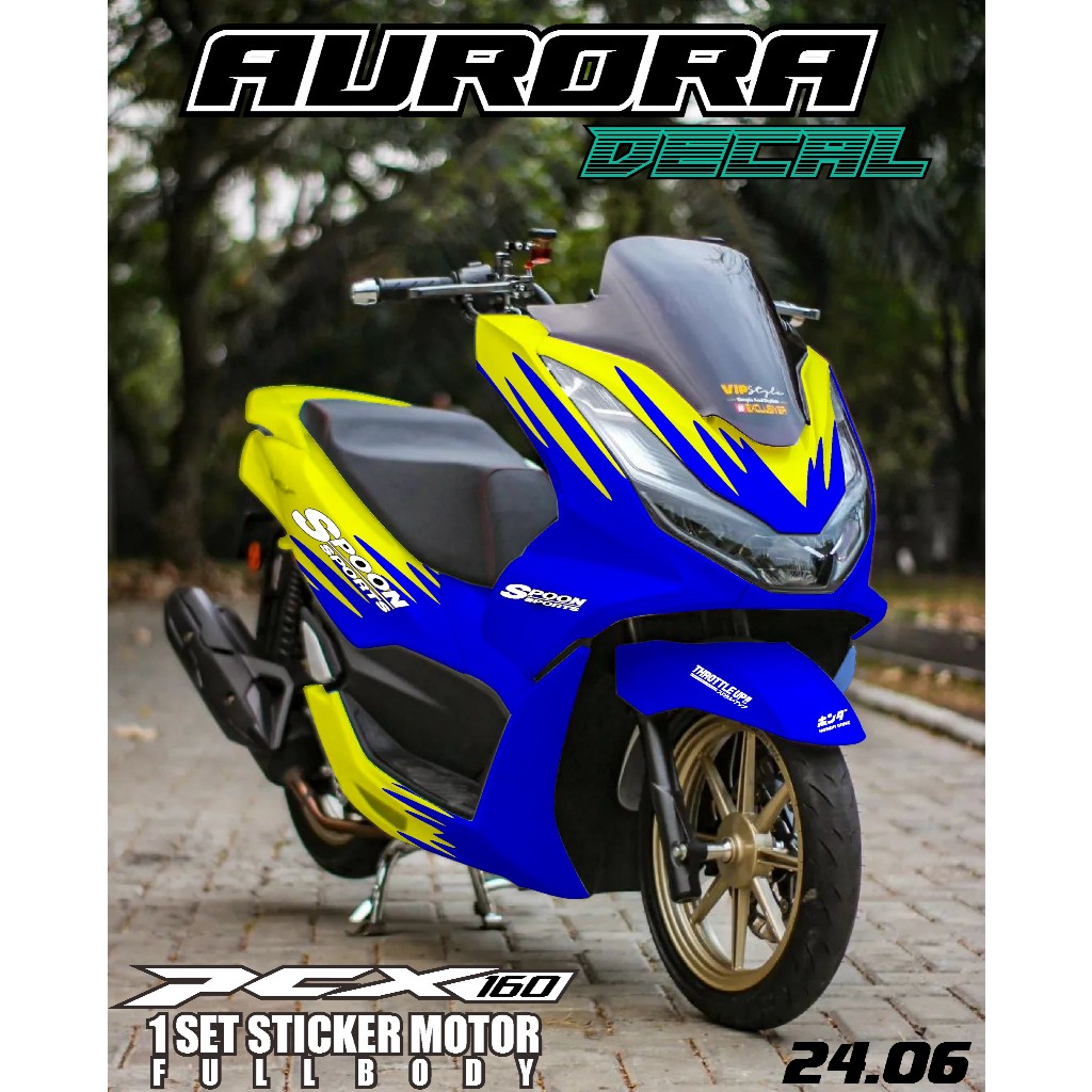COD DECAL STICKER PCX 160 FULL BODY PCX TERBARU WARNA PUTIH MERAH HITAM PCX MODIFIKASI PCX INDONESIA