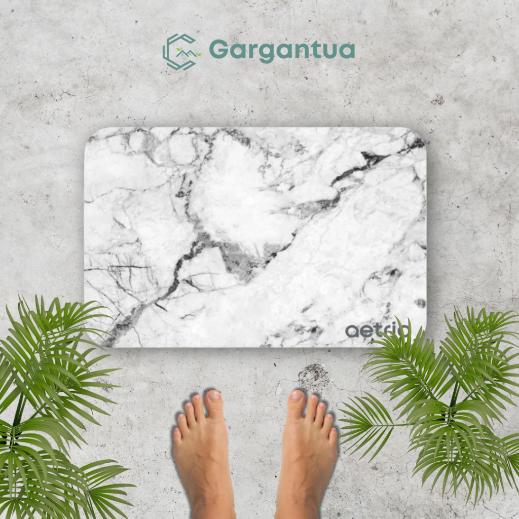 KESET BATU DIATOMITE AETRIO | BATHMAT DIATOMITE