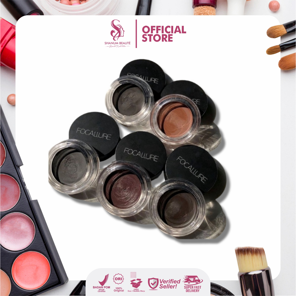 Focallure Eyebrow Cream Gel Waterproof - Pensil Alis - FA23