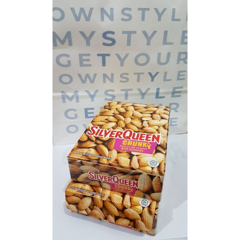 

1box SilverQueen Chunky 30gr "Promo