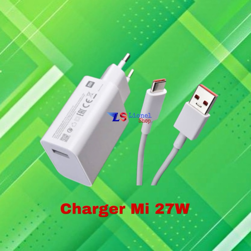 Charger Mi 27W Original Turbo Charger