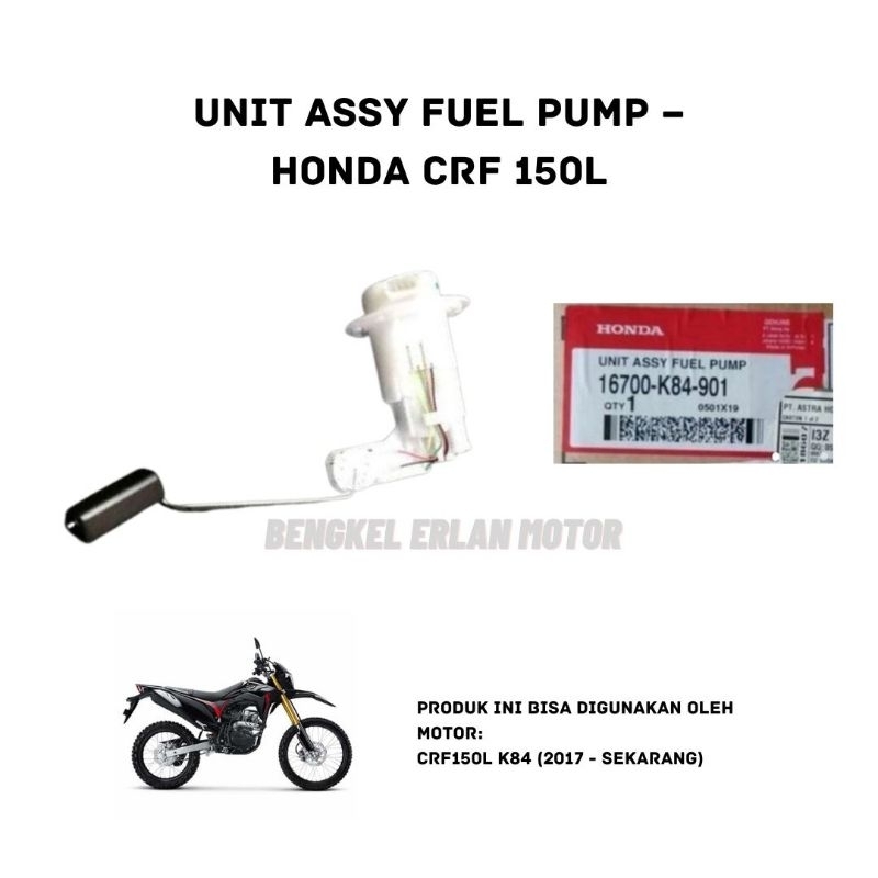 Fuel Pump Crf 150 Unit Assy Fuel Pump – Honda CRF 150L 16700K84901