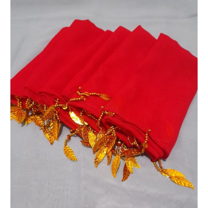 Selendang tari Anak PAUD Motif Ronce dan Rumbai