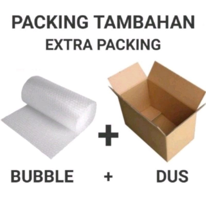 

TAMBAHAN PACKING KARDUS BUBBLE WARP