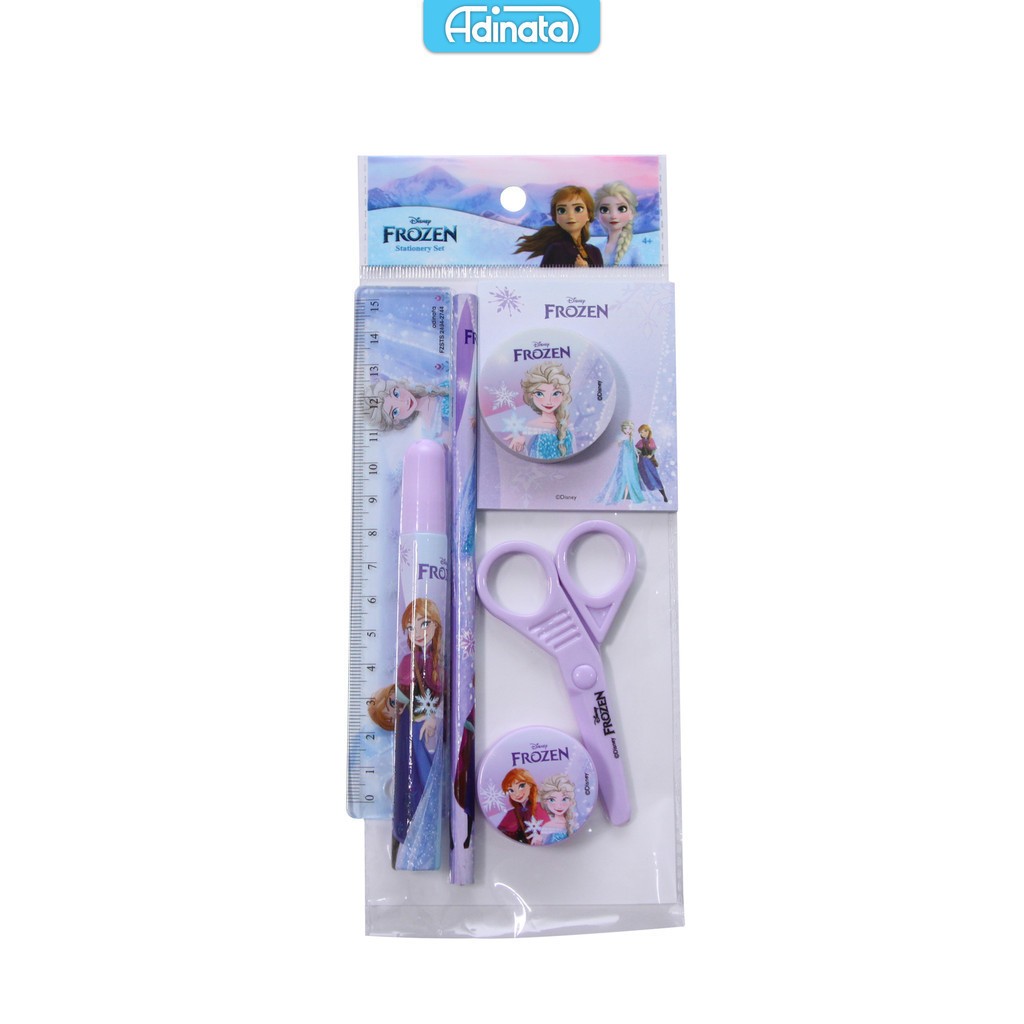 

Alat Tulis Frozen Stationery Set 7 pcs - Adinata / Paket Alat Tulis / Alat Tulis Karakter