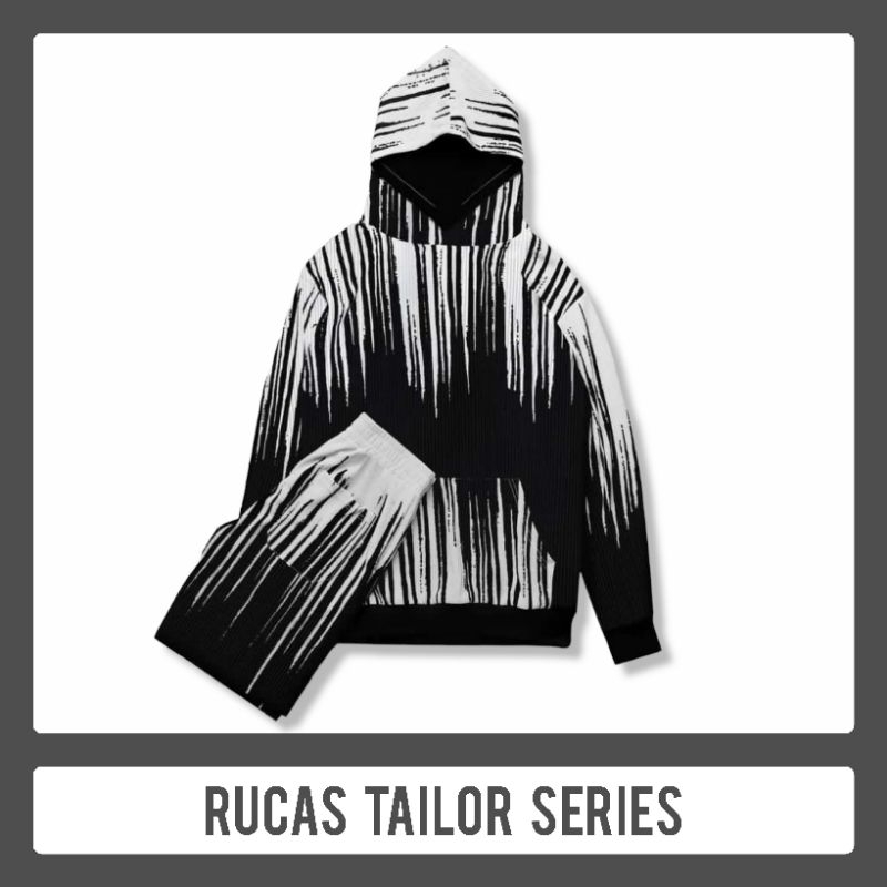 Rucas Tailor | Rucas Tailor Hoodie | Rucas Tailor Textured Long Sleeve Polo Shirt | Rucas Two In One