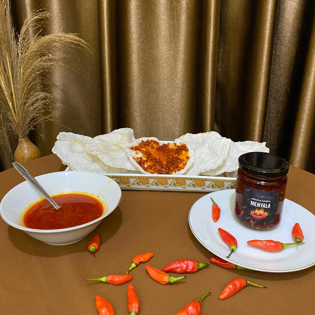 

Kerupuk Kemplang Aci Samabal Original Ekstra Pedas