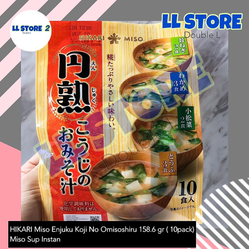 

HIKARI Enjuku Koji No Omisoshiru 158.6 gr | Sup Miso Instan