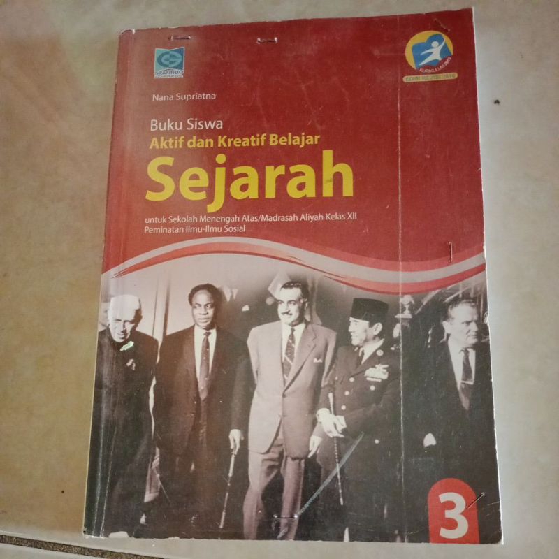 buku sejarah SMA kls 3