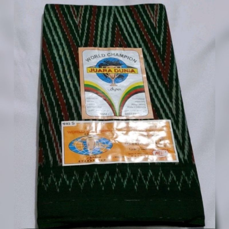 sarung goyor sarung tenun merk juara dunia original