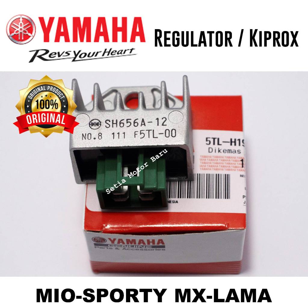 Kiprox Kiprok Regulator Assy Motor Mio Sporty Soul Mx Old Asli Yamaha Original YGP