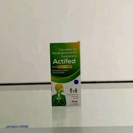 Actifed Hijau Plus Expectorant Sirup