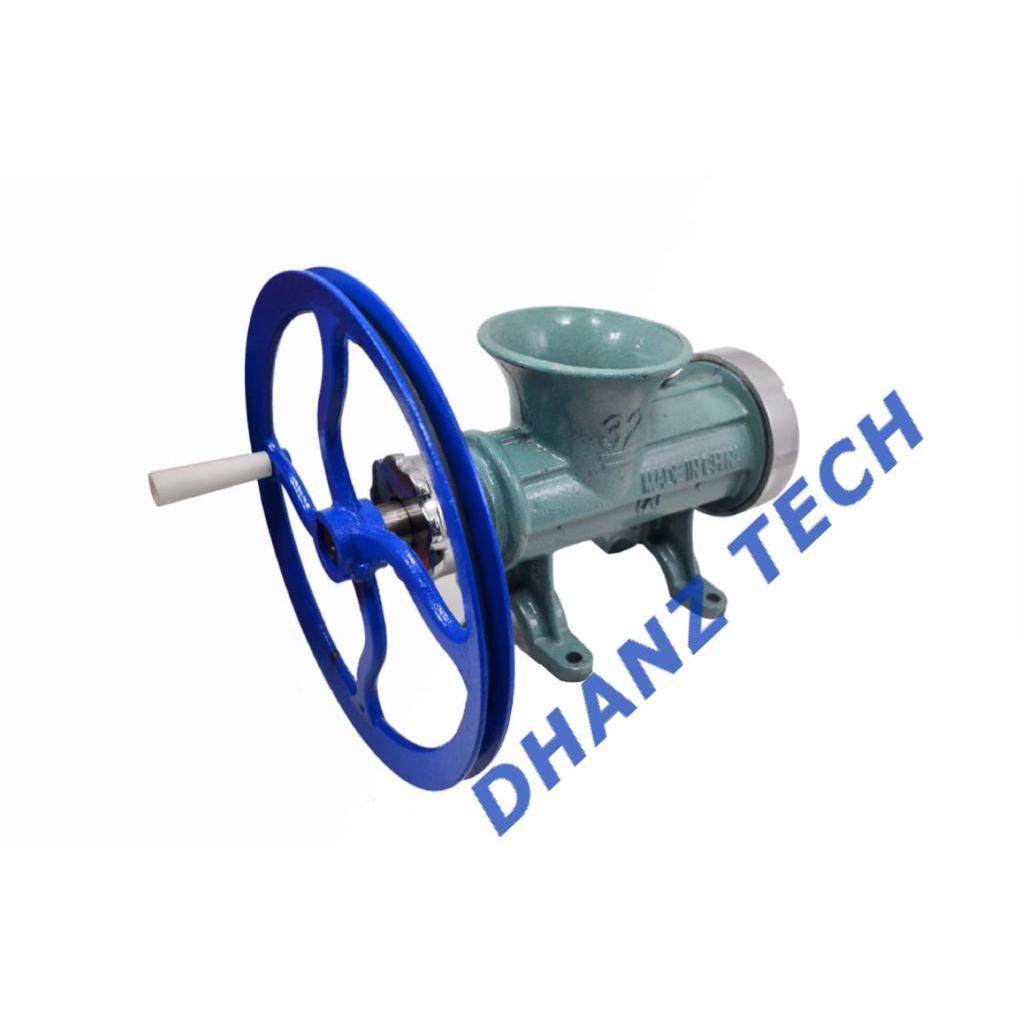 Gilingan Daging No.32 Mesin Giling Bumbu Jamu Double Bearing Roll Stainless DOLPIN Meat Grinder Gili