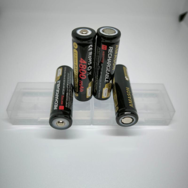 Baterai 18650 4800MAH / Baterai Cas / Baterai Mini Fan / Baterai Senter