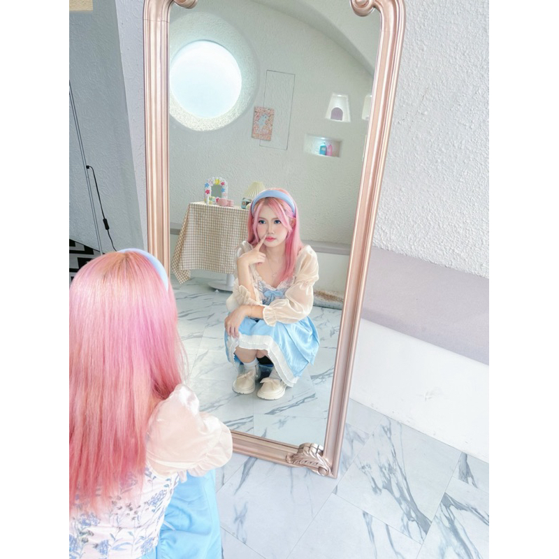 RENTAL OUTFIT DRESS BIRU KOREA