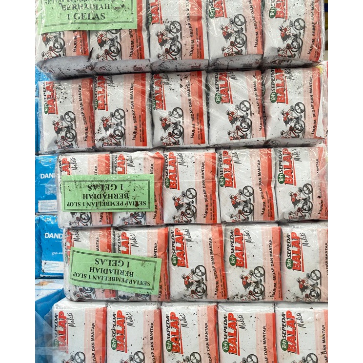 

Banyak dicari Teh Balap orange 1 slop isi 1 tanpa hadiah gelas