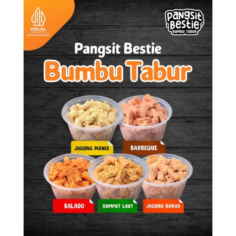 

Pangsit Bestie Bumbu Tabur