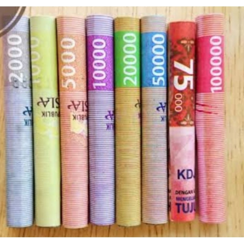 (1psc)Bahan Mahar Uang Mainan gulung accesoris mahar, property mahar