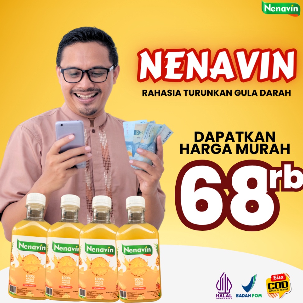 

Jangan ketinggalan Cuka Nanas Original Organik 3ml NENAVIN Atasi Diabetes Ampuh 1 Nanas Utuh with Mother Nenavin Official Store BPOM